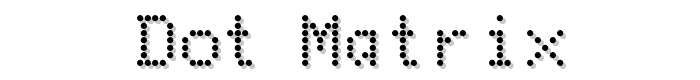 Dot%20Matrix font