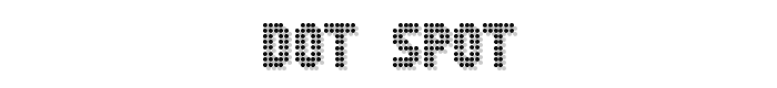 Dot%20Spot font