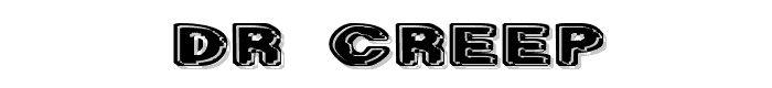 Dr_%20Creep font