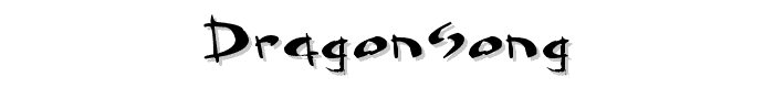 Dragonsong font