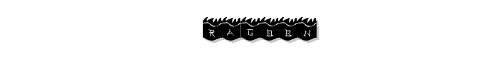 Dragoon font