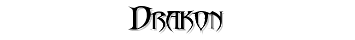 Drakon font