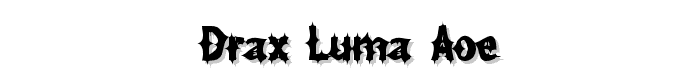 Drax%20Luma%20AOE font