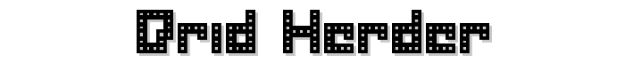 Drid%20Herder font