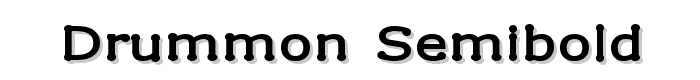 Drummon%20SemiBold font