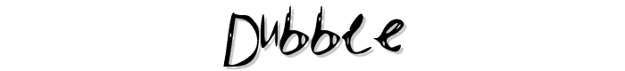 Dubble font