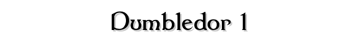 Dumbledor%201 font