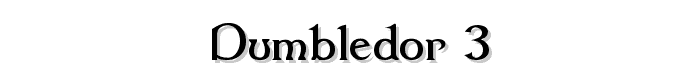 Dumbledor%203 font