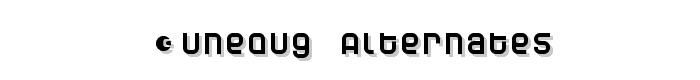 Dunebug%20Alternates font