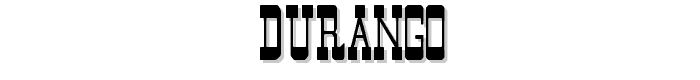 Durango font