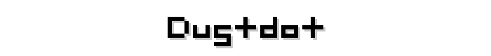 DustDot font