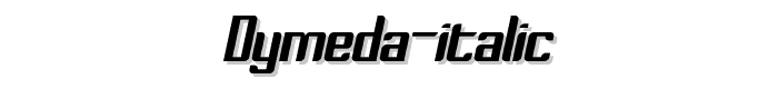 Dymeda%20Italic font