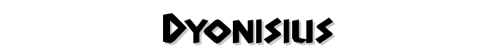 Dyonisius font