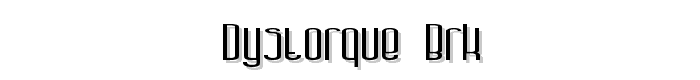 Dystorque%20BRK font