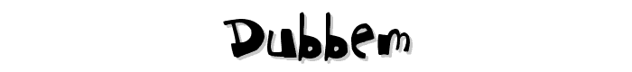 dubbem font