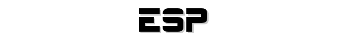 ESP font