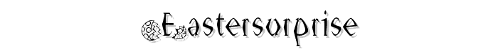 EasterSurprise font