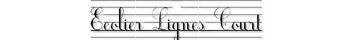 Ecolier_lignes_court font