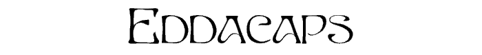 EddaCaps font