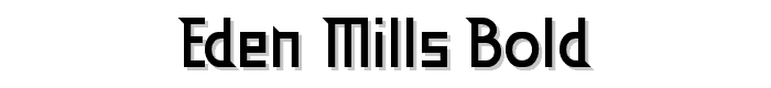 Eden%20Mills%20Bold font