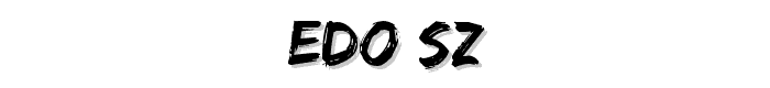 Edo%20SZ font