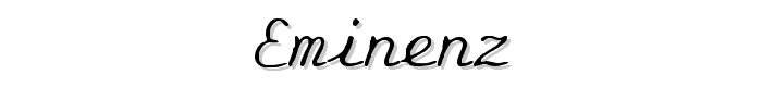 Eminenz font