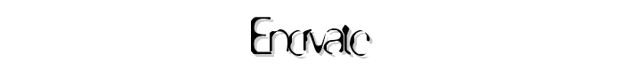 Enervate font