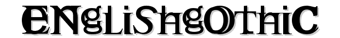 Englishgothic font