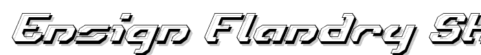 Ensign%20Flandry%20Shadow%20Italic font