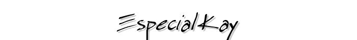 Especial%20Kay font