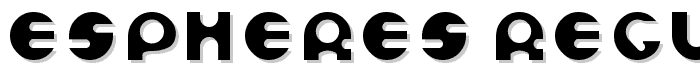 Espheres%20Regular font