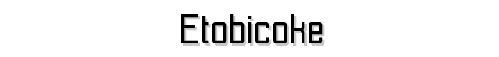 Etobicoke font