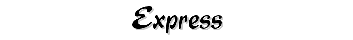 Express font