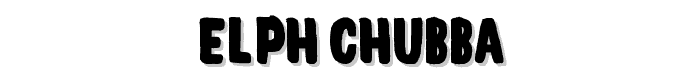 elph_chubba font