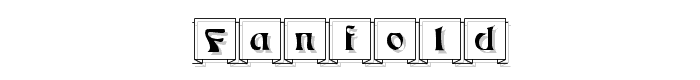 Fanfold font