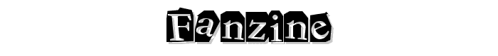 Fanzine font