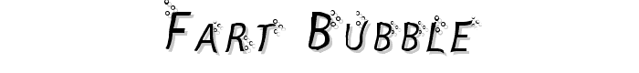 Fart%20Bubble font