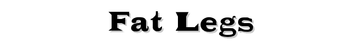 Fat%20Legs font