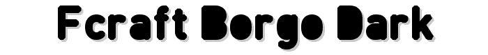 Fcraft%20Borgo%20Dark font