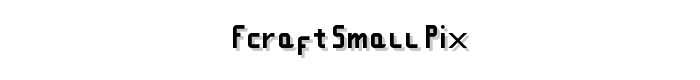 Fcraft%20Small%20Pix font