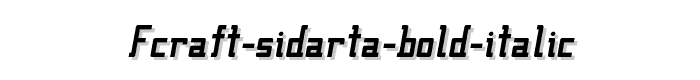 Fcraft%20Sidarta%20Bold%20Italic font