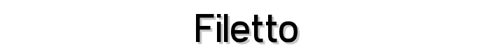 Filetto font