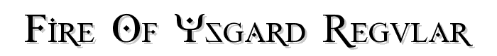 Fire%20Of%20Ysgard%20Regular font