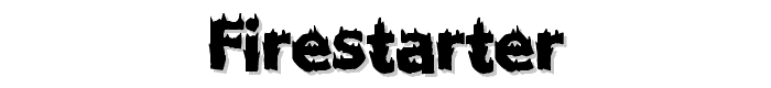 Firestarter font