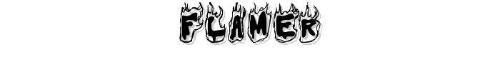 Flamer font