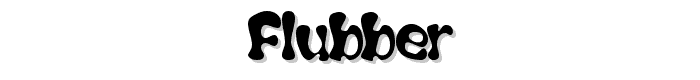 Flubber font