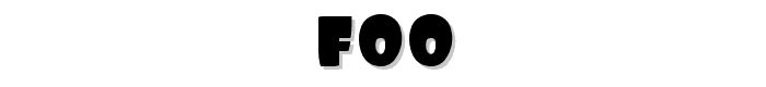 Foo font