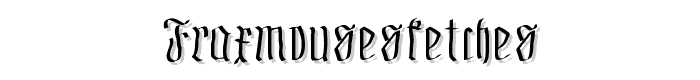 FraxMouseSketches font