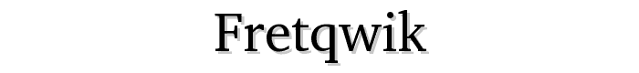 FretQwik font