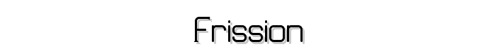 Frission font